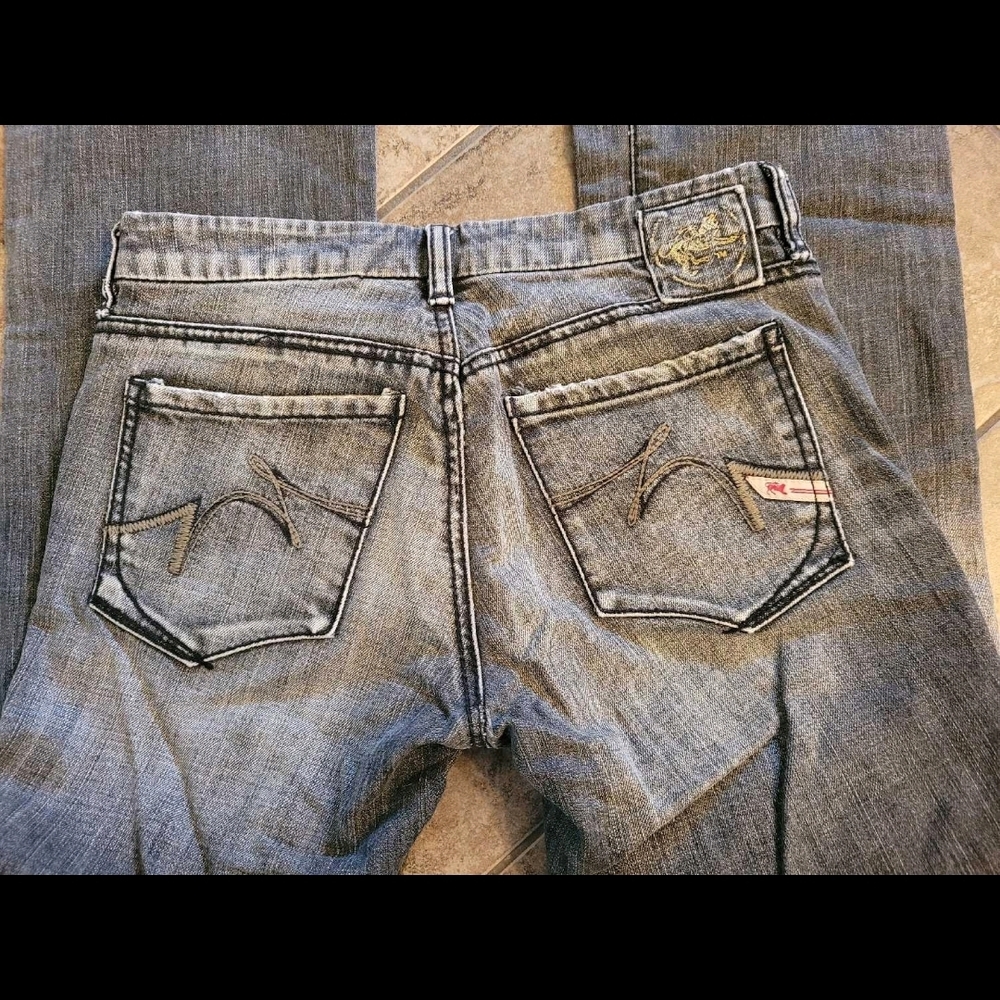 Parasuco Women's Gray Boot Cut Jeans